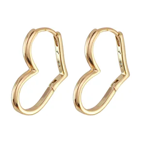 گوشواره زنانه ژوپینگ مدل قلب کد AAC1054