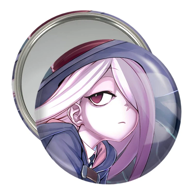 آینه جیبی خندالو مدل سوسی انیمه جادوگران کوچک کد 22888