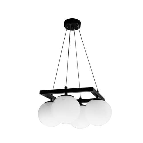 لوستر چهار شعله چشمه نور کد AB1252/4-WT