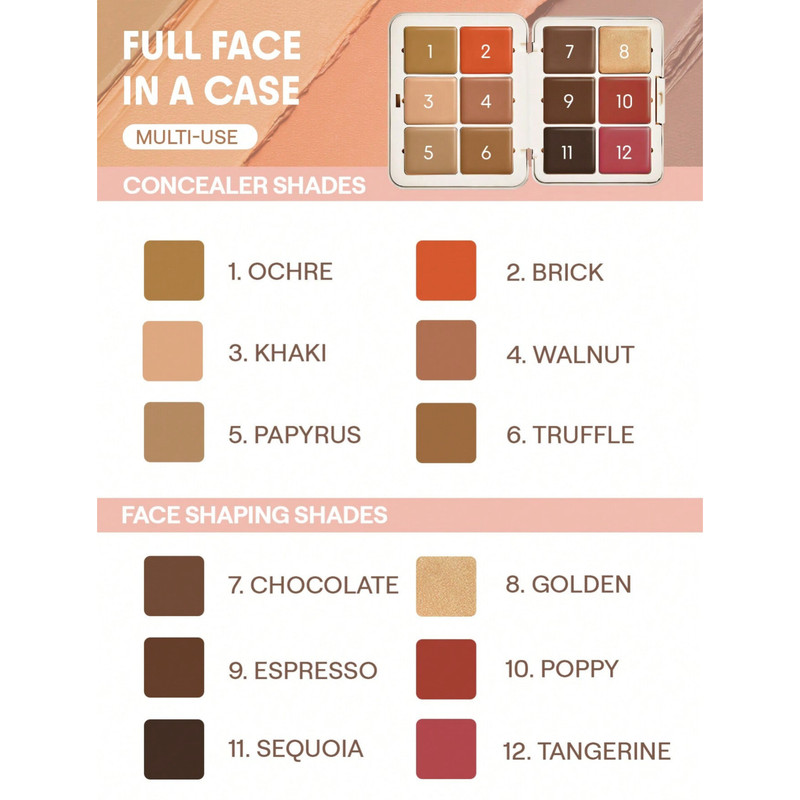 پالت کانتور شیگلم مدل MOCHA SCULPT 