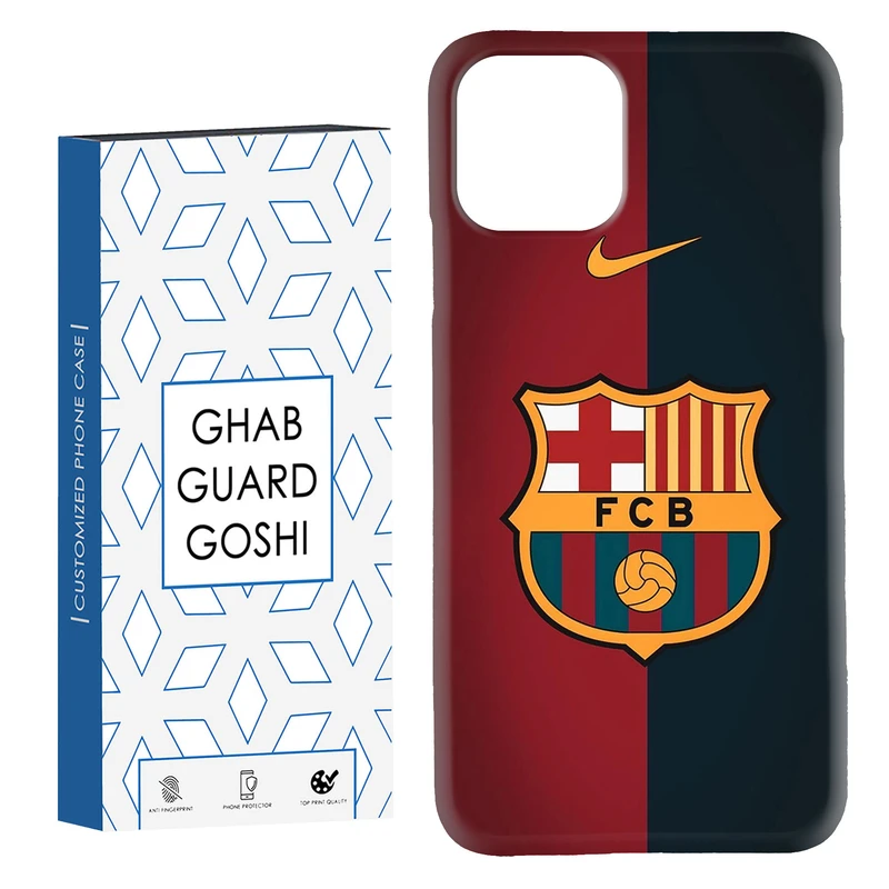 کاور قاب گارد گوشی طرح تیم بارسلونا کد Dimo-090 مناسب برای گوشی موبایل اپل  iphone 11 pro