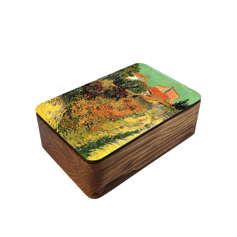 جعبه هدیه چوبی آزاکو مدل BR3-011