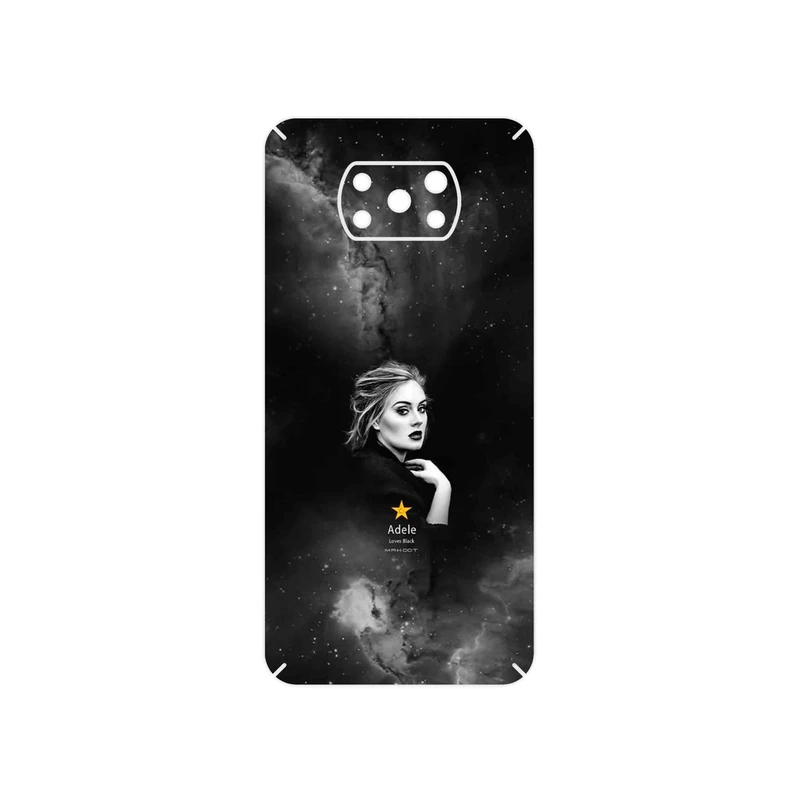 برچسب پوششی ماهوت مدل Adele مناسب برای گوشی موبایل شیائومی Poco X3 Pro