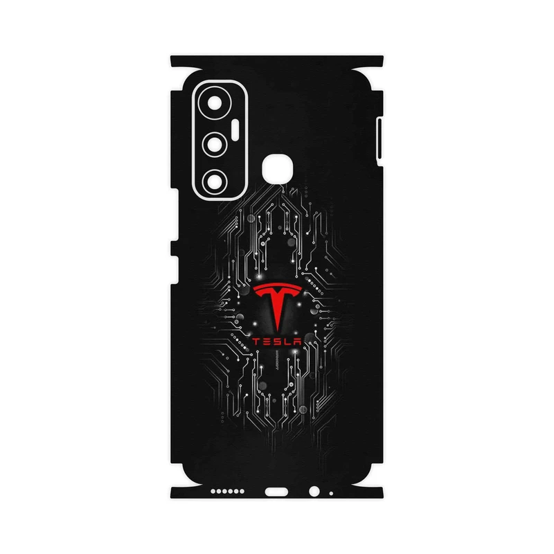 برچسب پوششی ماهوت مدل TESLA-FullSkin مناسب برای گوشی موبایل اینفینیکس Hot 11