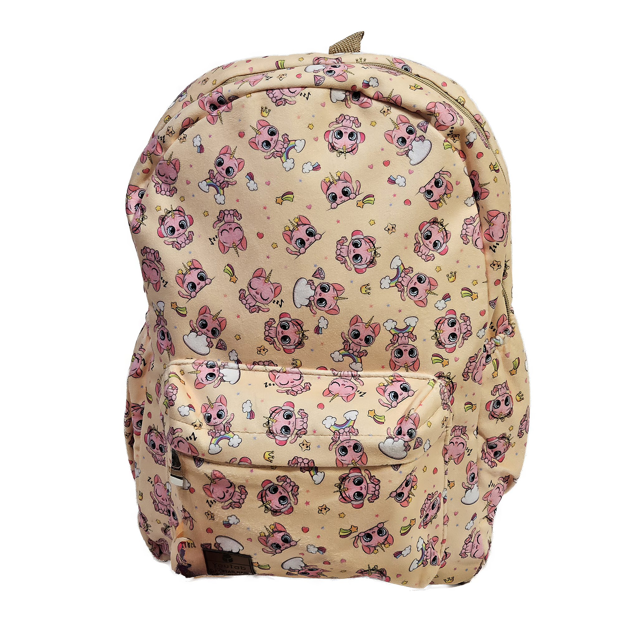 کوله پشتی بچگانه مدل مخمل فانتزی 15