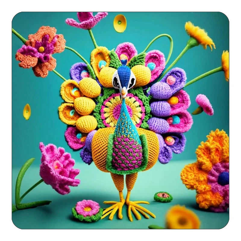 مگنت کاکتی طرح حیوانات رنگی مدل mp26669