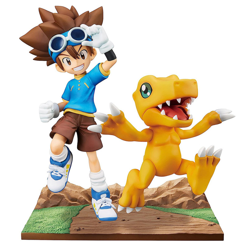 فیگور مدل دیجیمون طرح DIGIMON Taichi  Agumon مجموعه 2 عددی