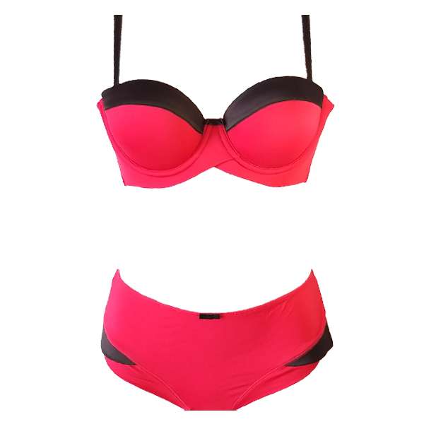 ست شورت و سوتین زنانه مدل فرانسوی