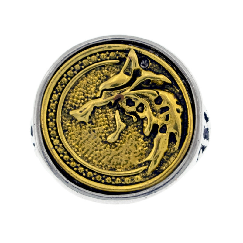 انگشتر مردانه برانت طرح ویچر انگشتر مردانه برانت طرح ویچر