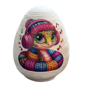 تخم مرغ تزئینی مدل مار 1404 کد 05