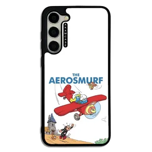 AKAM AMC-WSGS23P-SMURFS-23 Cover For Samsung Galaxy S23 Plus