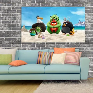 تابلو شاسی کودک مدل Angry Birds کد 12