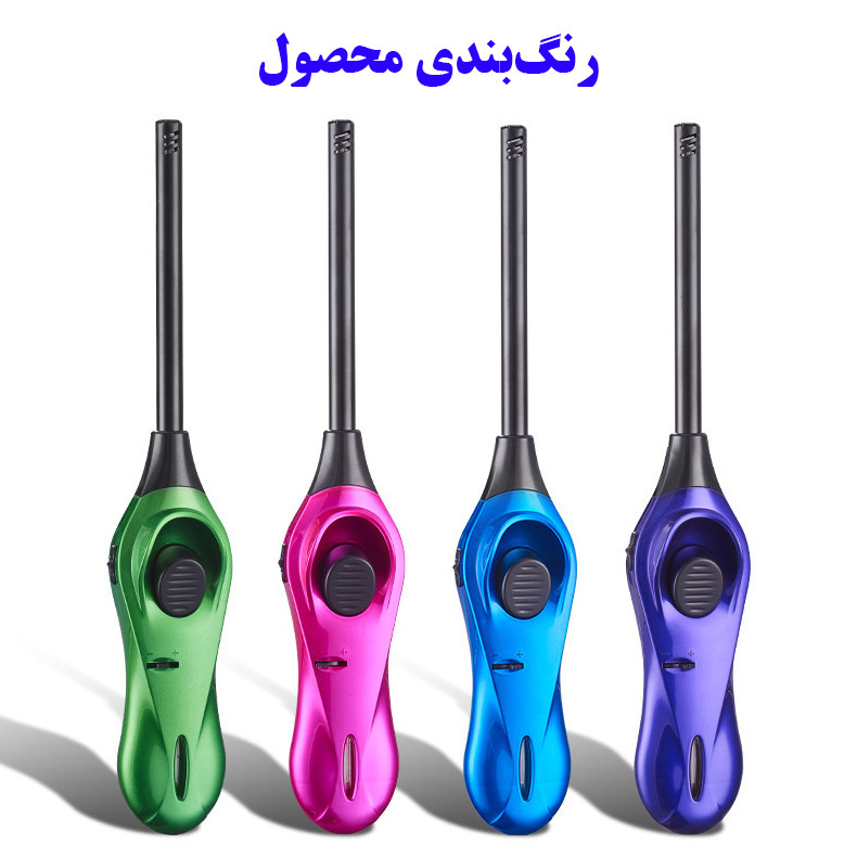 فندک گازی آشپزخانه مدل متالیک کد 092B