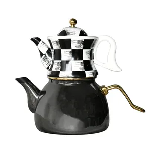 ست کتری و قوری دافی مدل Siah Dama