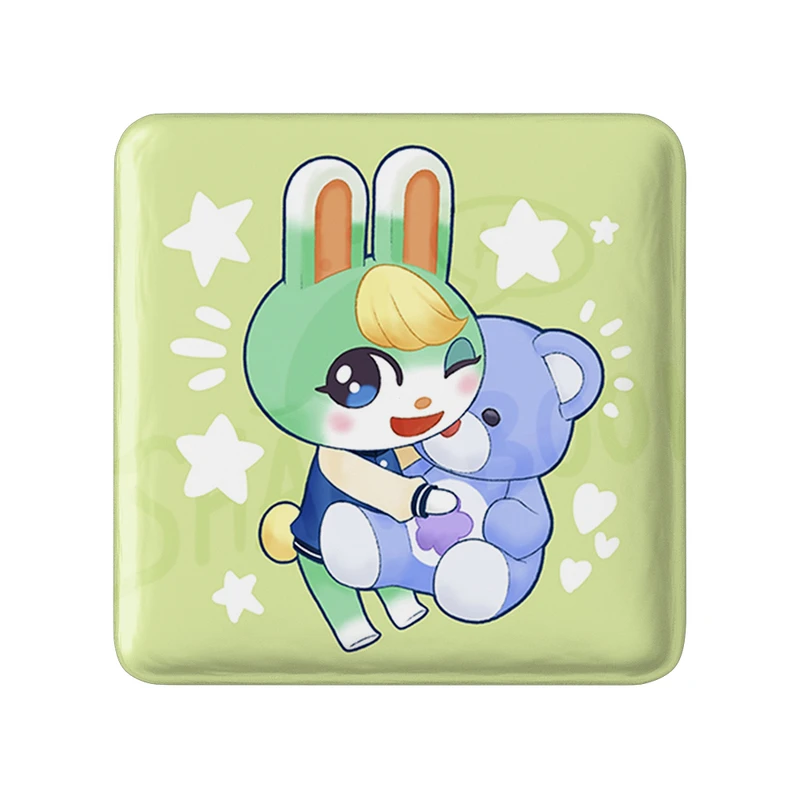 مگنت خندالو طرح بازی انیمال کراسینگ (Animal Crossing) مدل مربعی کد 32633