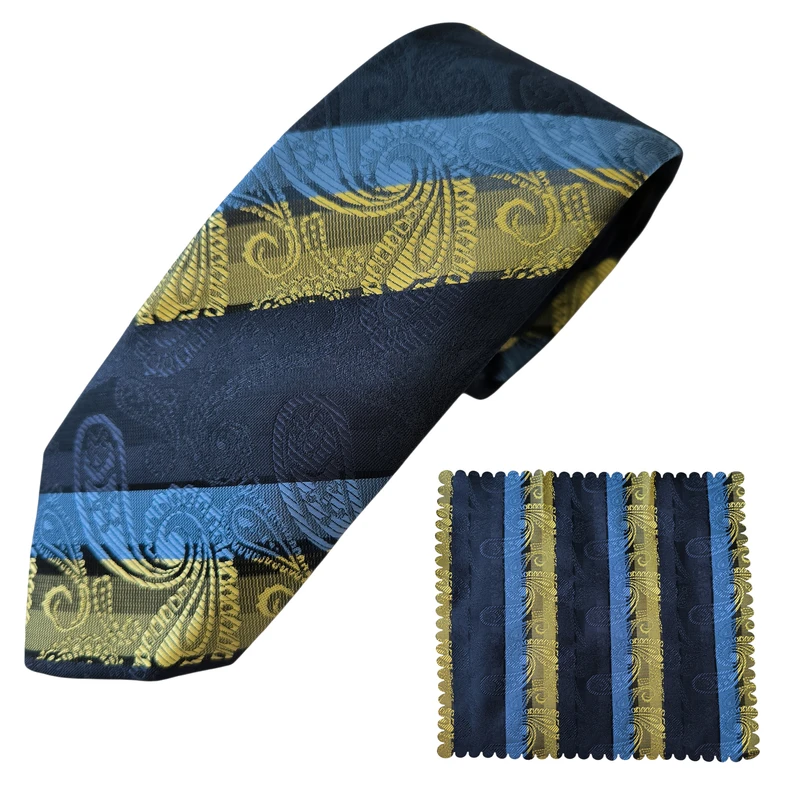 ست کراوات و دستمال جیب مردانه هکس ایران مدل KT-255