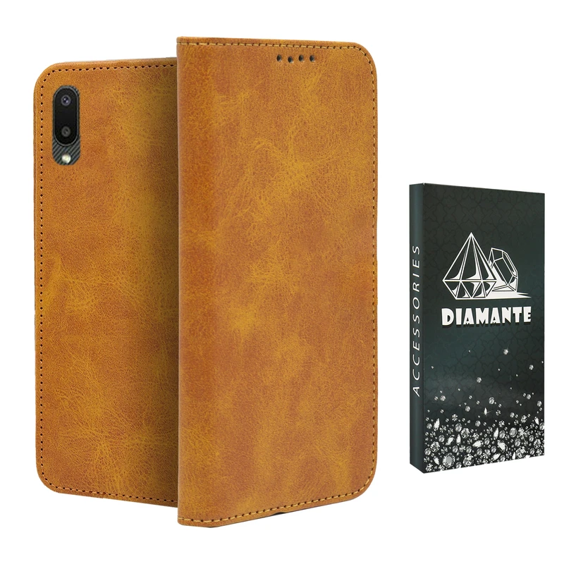 کیف کلاسوری دیامانته مدل Speek Bk مناسب برای گوشی موبایل سامسونگ Galaxy A02