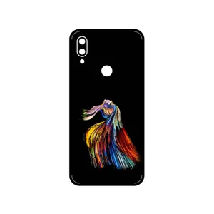 MAHOOT Rainbow Hair Digital Art Cover Sticker for Xiaomi Redmi 7