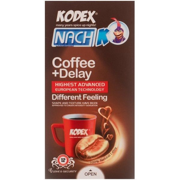 کاندوم ناچ کدکس مدل Coffee Delay بسته 12 عددی -  - 2