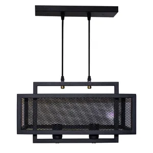 لوستر دو شعله مدل Pigeon Cage کد 204