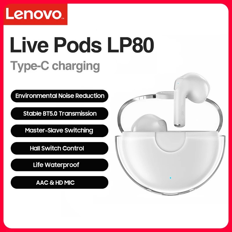 هندزفری بلوتوثی لنوو مدل SHO 80 XDS LP 3