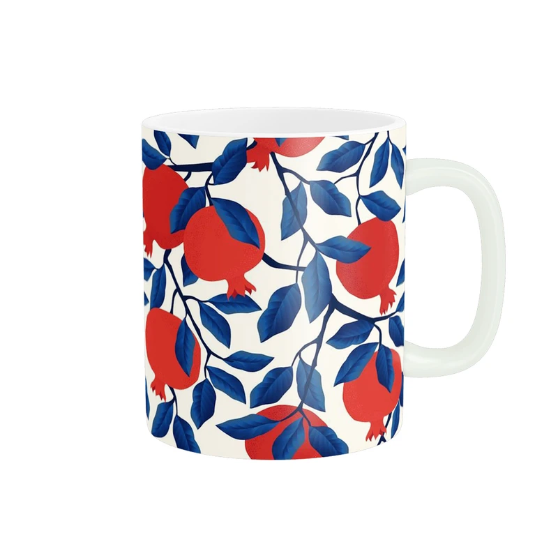 ماگ پادآفرین مدل یلدا شب چله طرح انار کد p1872