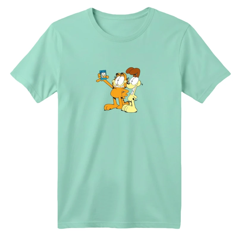 تی شرت آستین کوتاه بچگانه مدل گارفیلد کد 06