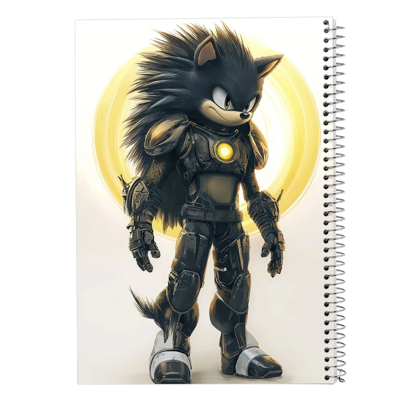دفتر مشق 100 برگ مدوپد مدل سونیک sonic کد DF13440