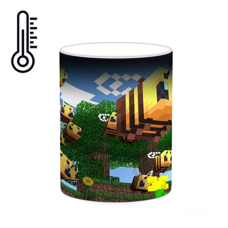ماگ حرارتی کاکتی طرح ماینکرافت minecraft مدل mgh41353