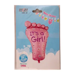 بادکنک مدل ردپا Girl  کد 1