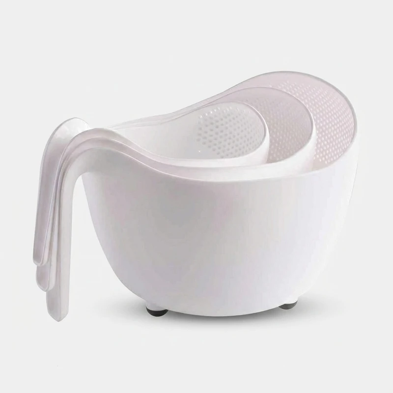 آبکش لیمون مدل دسته دار کد DH1330 مجموعه 3 عددی