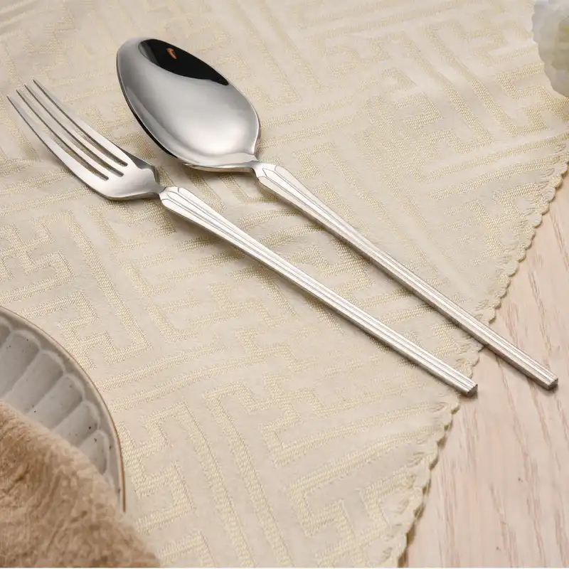 قاشق و چنگال جی فی نی کد 03 مجموعه 2 عددی