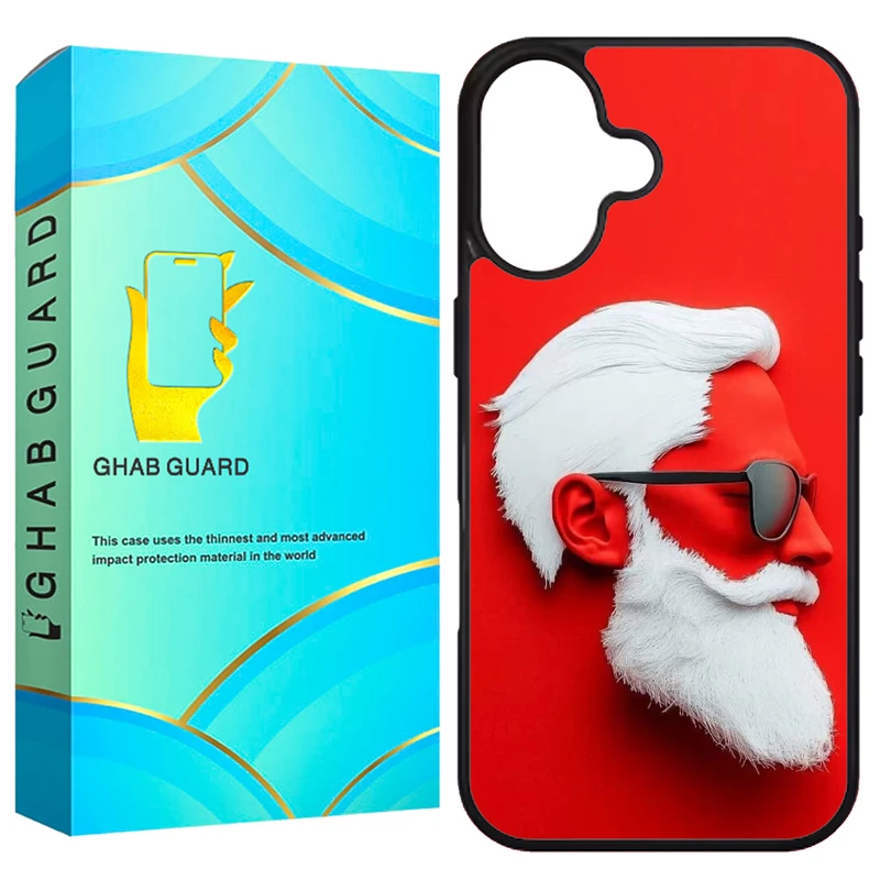 کاور قاب گارد طرح چهره مدل G16PL مناسب برای گوشی موبایل اپل iPhone 16 Plus