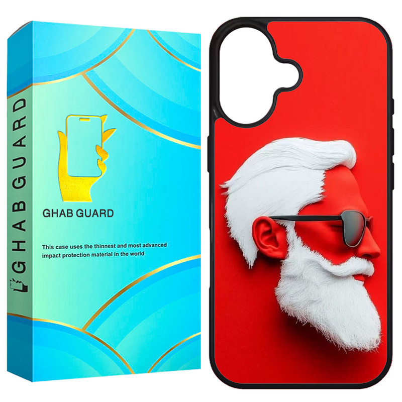 کاور قاب گارد طرح چهره مدل G16PL مناسب برای گوشی موبایل اپل iPhone 16 Plus