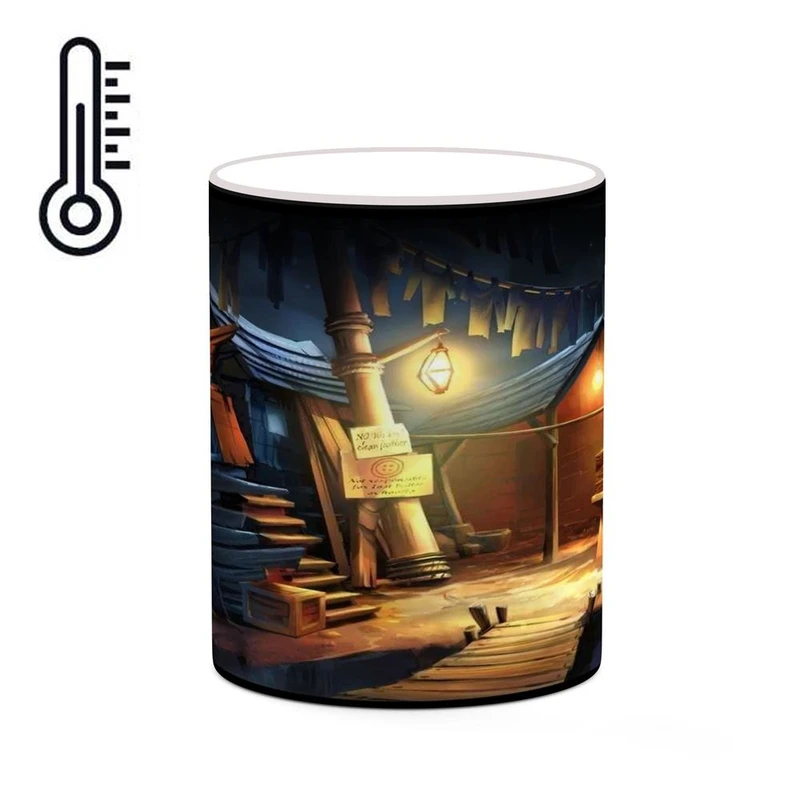 ماگ حرارتی کاکتی مدل بازی Monkey Island 2ː LeChuck's Revenge کد mgh29592