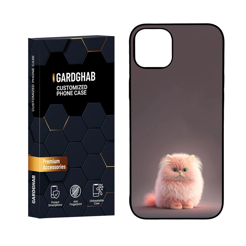  کاور گارد قاب مدل پشت گلس فانتزی مناسب برای گوشی موبایل  اپل iPhone 15 Plus