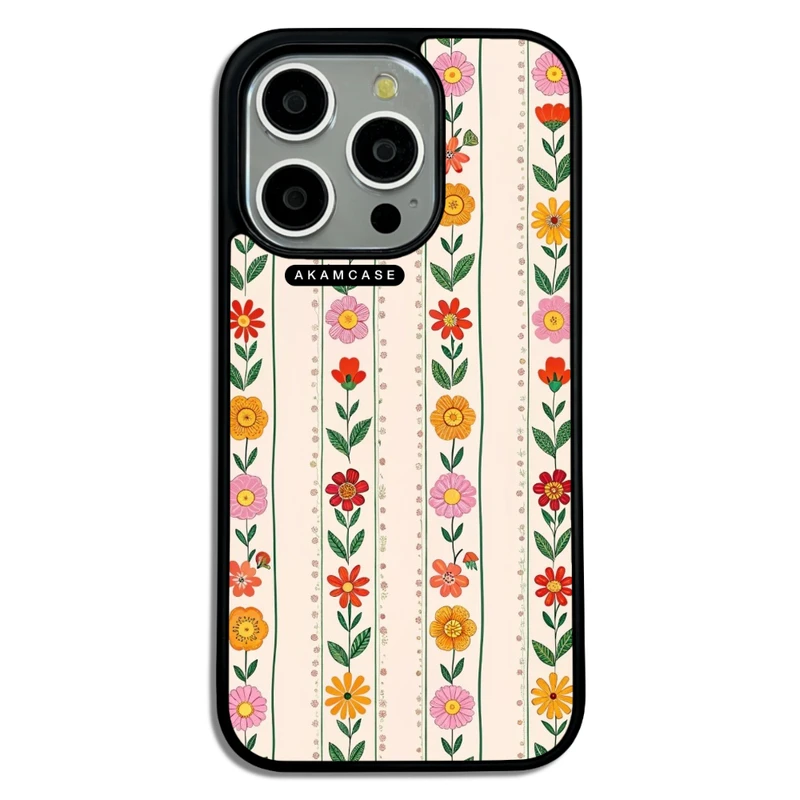 کاور آکام مدل AMC-WA15PRO-FLOWERS-30 مناسب برای گوشی موبایل اپل iPhone 15 Pro