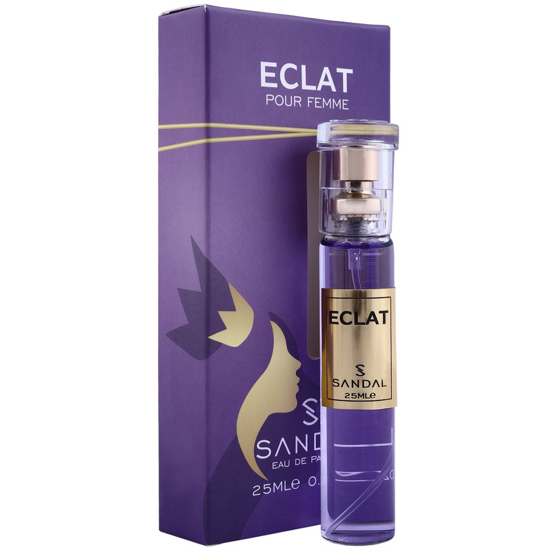 عطر جیبی زنانه صندل مدل اکلت حجم 25 میلی لیتر عطر جیبی زنانه صندل مدل اکلت حجم 25 میلی لیتر