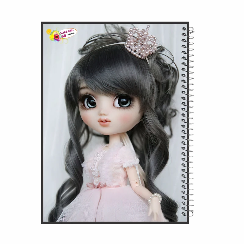 دفتر نقاشی 60 برگ گلبرگ مدل دخترانه کد 2814