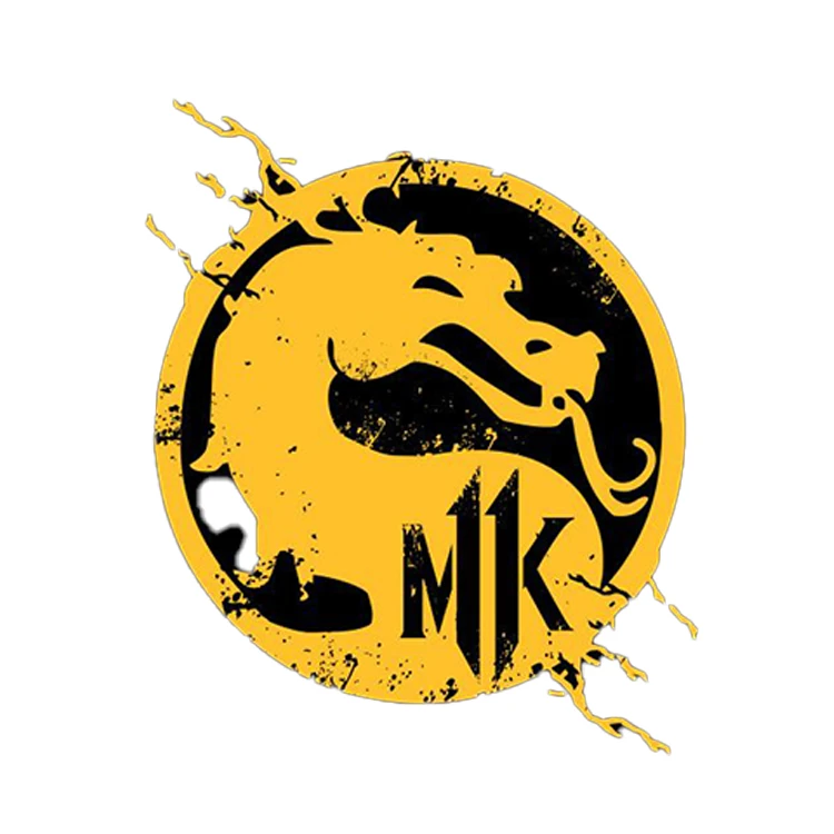 استیکر پارچه و لباس پاد آفرین مدل مورتال کمبات کد 1864