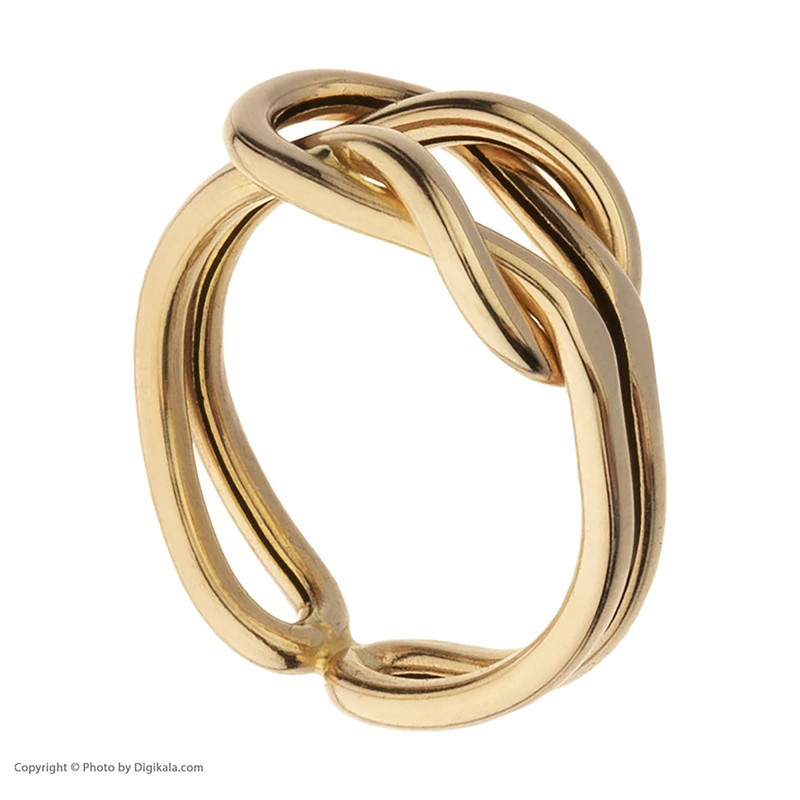 انگشتر طلا 18 عیار زنانه زر پایتخت مدل امگا بینهایت سایز 52 انگشتر طلا 18 عیار زنانه زر پایتخت مدل امگا بینهایت سایز 52