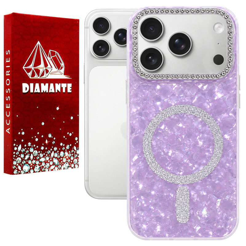 کاور دیامانته مدل Glitter Rd مناسب برای گوشی موبایل اپل iPhone 17 Pro Max