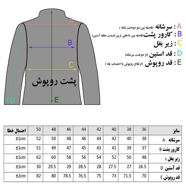 روپوش آشپزی مدل رستورانی شایان