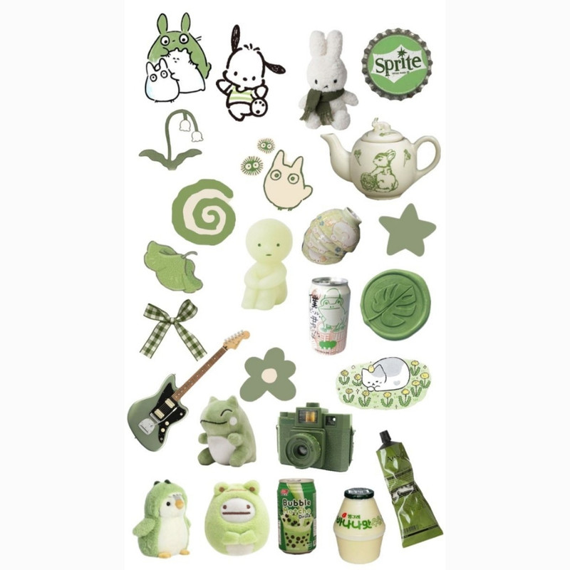 استیکر طرح sprite مجموعه 25 عددی