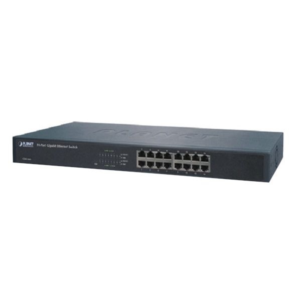 سوییچ 16 پورت پلنت مدل GSW-1601 سوییچ 16 پورت پلنت مدل GSW-1601