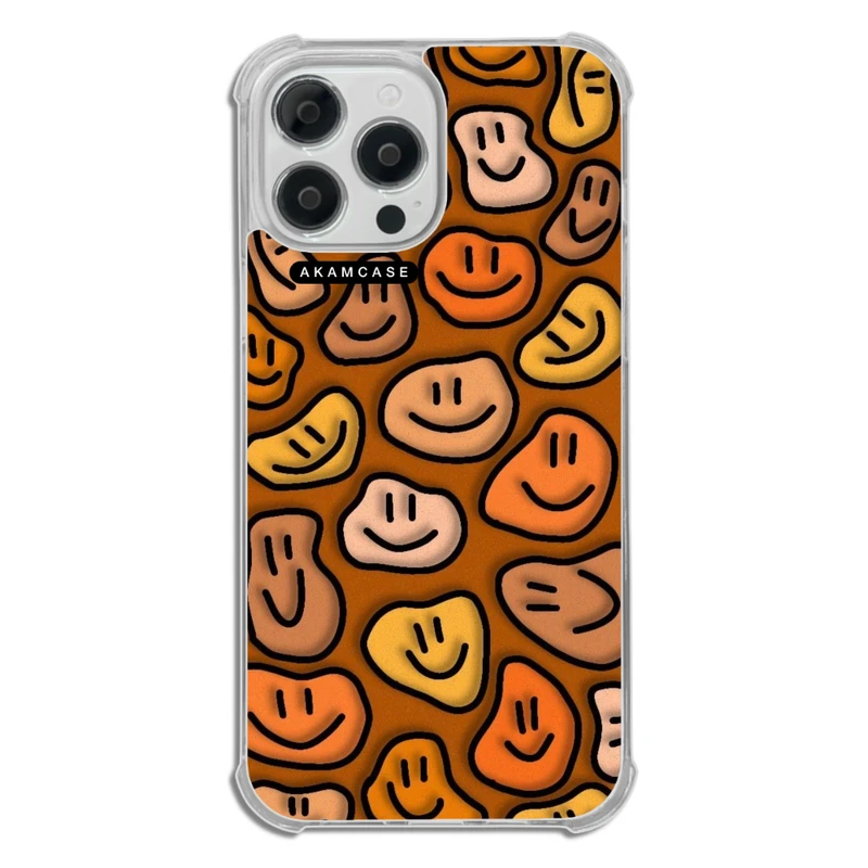 کاور آکام مدل AMCWTA13PROMAX-HAPPY FACE11 مناسب برای گوشی موبایل اپل iPhone 13 Pro Max