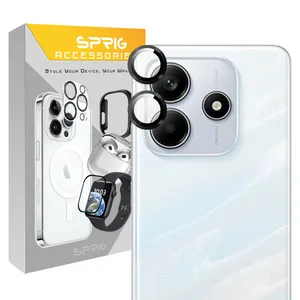 Sprig Ring Metal Camera Lens Protector For Xiaomi Redmi Note 14