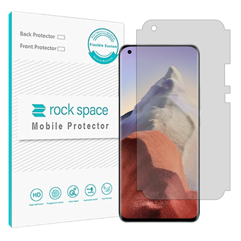 محافظ صفحه نمایش مات راک اسپیس مدل Resistant مناسب برای گوشی موبایل شیائومی Mi 11 Ultra