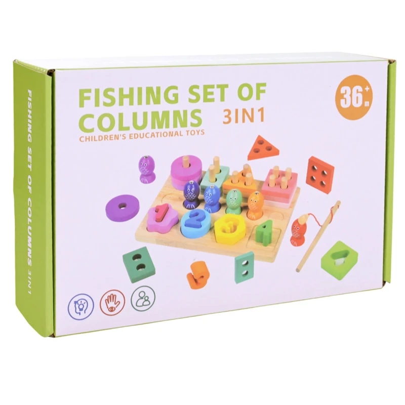 بازی آموزشی طرح پایه اشکال و اعداد و ماهیگیری مدل مونته سوری