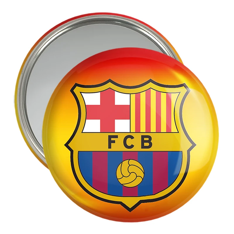 آینه جیبی خندالو مدل باشگاه بارسلونا کد 26269